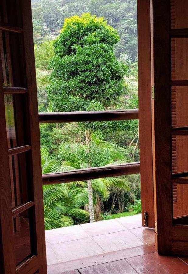 Casa Com Churrasqueira Piscina Privativa Em Sao Pedro Da Serra - Perto De Lumiar ノバ・フリブルゴ エクステリア 写真